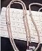Fashionable Jewelry Pearl Necklace Earphones Headset with Mic Beads 3.5mm In-ear Earbuds wired Headphone for Ipod, Iphone, Android, Blackberry, Mp3 Player And All 3.5mm Audio Devices (Pink)