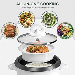 Mishcdea Rice Cooker 5 Cups Uncooked