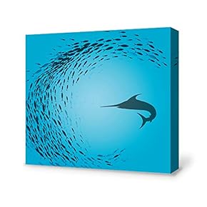 A School of Fish Pictures Home Wall for...