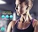 Bluetooth Headphones, TOTU Wireless Sports Earphones in Ear Earbuds W/Mic Noise Cancelling Secure Fit for Gym Running Workout (IPX5 Sweatproof, Stereo, 8 Hours Playtime)