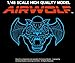 Aoshima Airwolf 1/48 scale diecast model (cobalt blue)