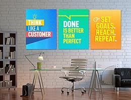 Office Posters Motivational Wall Art Decorative Inspirational
