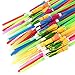 Super Z Outlet Tropical Umbrella Straws Hawaiian Beach Luau Party Decorations for Cocktails & Drinks - Pack of 48