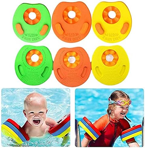 Bracciali Gonfiabili Per Nuoto 2 Pezzi – Sicuri Per Bambini E Adulti – Doppia Camera D'aria – PVC Ecologico – Regalo Piscina