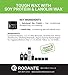 Rodante Beverly Hills Tough Wax | Extreme Hold Hair Pomade for Men | Natural Styling Product | Infused with Beeswax and Soy Protein | Adds Volume | Travel Size | 2 oz | Made in USA