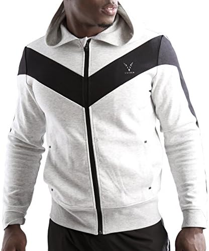Polarix Zip Up Workout Running Hoodie for Men