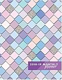 Monthly Planner 2018 To 19: Trendy Mosaic Planner 16 Months Planner Start September 2018 To December by Devon C Spray