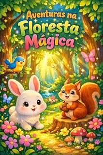 Livro Aventuras na Floresta Mágica: Toda criança merece histórias que as façam sonhar. Aventuras na Floresta Mágica é mais que um livro—é uma jornada de amizade, coragem e magia.