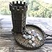 Amatolo Large Dice Tower for Dungeons & Dragons , 3D RPG Dice Castle. (Tower with Tray 1A)