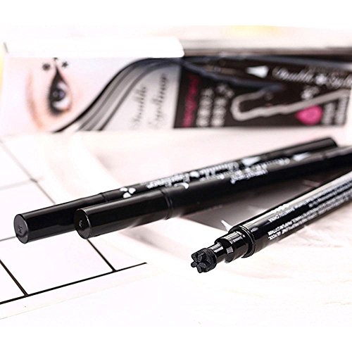 Winged Eyeliner Stamp2 in 1 Star Heart Moon Stamp Double Ends Eyeliner