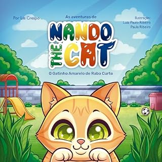 Livro As aventuras de Nando The Cat: O gatinho amarelo de rabo curto