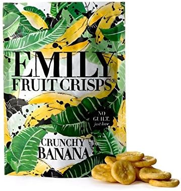 Emily Crisps Fruit Crisps Crunchy Banana 12x35g (Pack of 12)