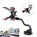 iMeshbean Double Clip 360 Rotating Flexible Car Mount Cell Phone Holder Stand Car Accessories for iPhone 6/7/8, Samsung, LG, Nexus, HTC, Motorola, Sony & Other Smartphones USA