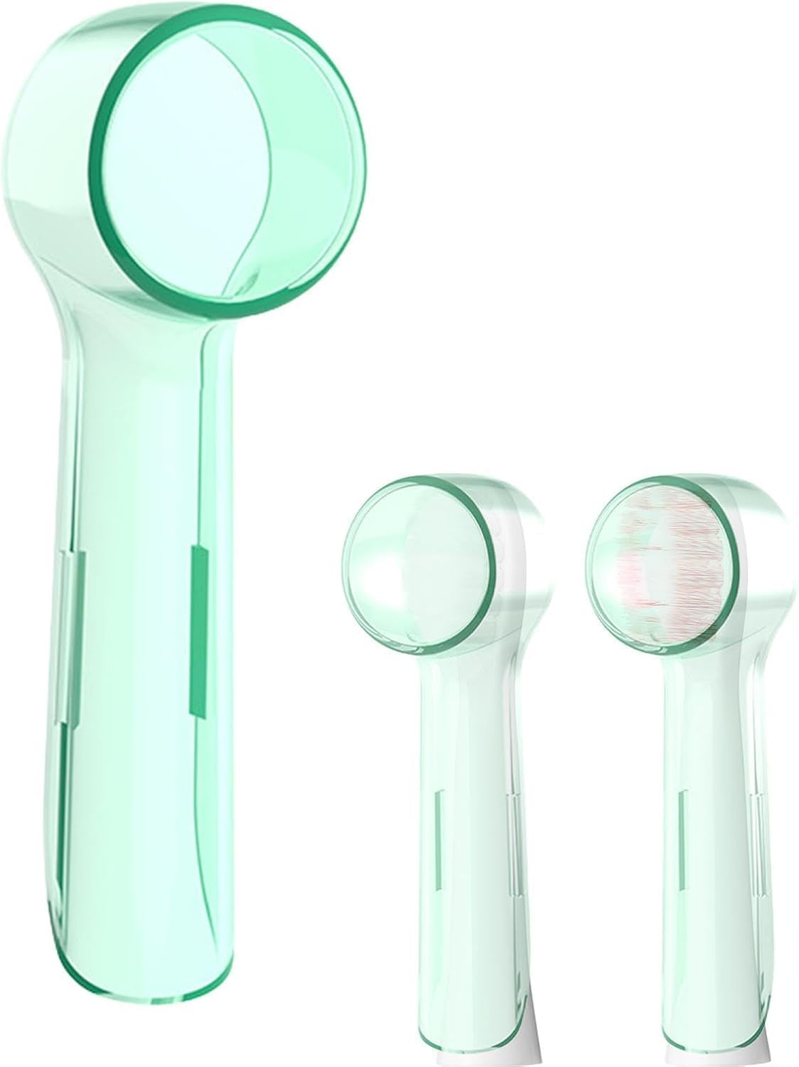 Green Electric Toothbrush Coverr, Protective Hygienic Coverr for Travelling, Portable Dustproof Toothbrush Cap, Coverr for Electric ,Head Coveer, Toothbrush Protector Toothbrushes and Accessories