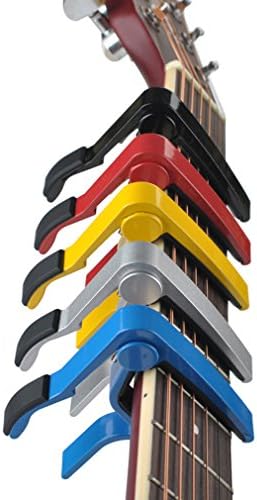 Dramhk Red Single-handed Guitar Capo Quick Change