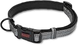 Halti Dog Collar Premium Comfy Nylon Neoprene Padding Reflective Size Small