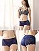 L.L.STONE Women Underwear Sexy Lace Panties Transparent High Rise Boyshort Panties Breathable Briefs Hipster Pack