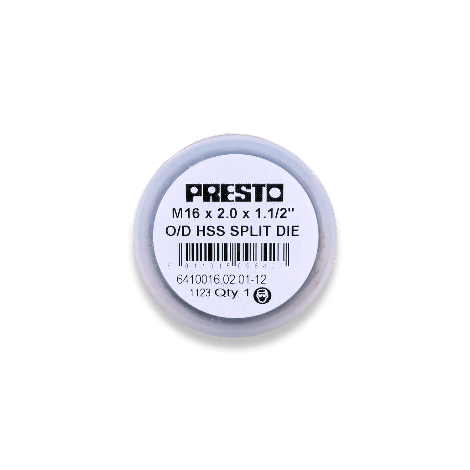 Presto 6410016.02.01-12 Metric Coarse HSS Circular Adjustable Split Die
