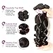 Beauty Forever Hair Brazilian Virgin Hair Loose Wave Weft 3bundles 100% Unprocessed Human Virgin Remy Hair Extensions Natural Color 95-100g/pc (16 18 20)