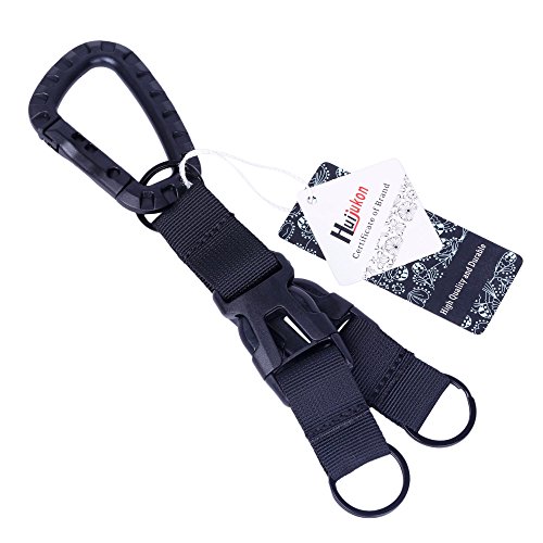 Huijukon tactical gear key ring nylon webbing keychain …