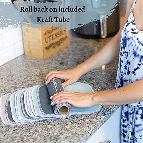 May Bright Reusable Paper Towels Washable Roll Cloth Paper Towel