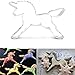 GUAngqi Cookies Cake Mold Biscuit Stainless Steel Unicorn Horse Pastry Cutter Baking