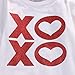 Baby Boys Girls Christmas Outfit 3PCS Xmas Suit Romper Pajamas Headband Leggings (0~3months, white)