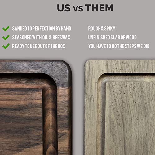 4 Walnut+Wood+Cutting+Board+Mevell