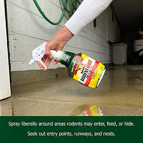 Nature’s MACE Rodent Repellent 40oz Concentrate / Covers 16,800 Sq. Ft