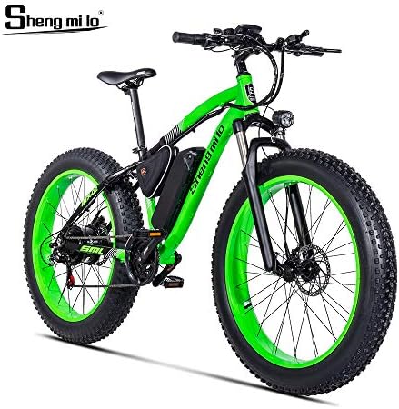 XXCY MX02 Electric Bicycle 26'' Electric Mountain Bike With 48V Lithium-Ion Battery With BAFANG 500W/1000W Powerful Motor, Shimano TX55/7 Speed Pull