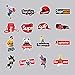 Personality Popular Brand Stickers Laptop Stickers Waterproof Skateboard Snowboard Car Bicycle Luggage Decal 50pcs Pack (Personality Popular Brand)