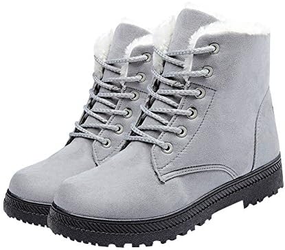 Womens Waterproof Snow Boots Warm Comfy