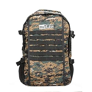 OUTLIFE 45 LTR Army Bag Casual Backpacks for School College Tour and Travel