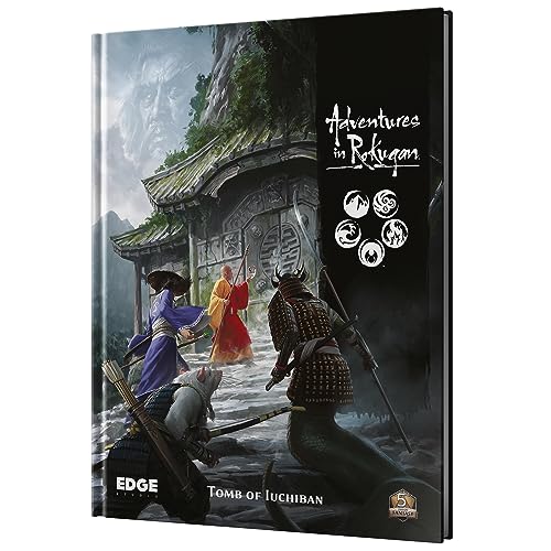 Asmodee Adventures in Rokugan Roleplaying Game Tomb of Iuchiban Expansion - Unv…