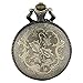 JewelryWe Steampunk Antique Royal Flush Poker Cards Men Women Pocket Watch with 31.5