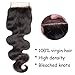 Msbeauty Free Part Lace Closure Body Wave Virgin Brazilian Hair 4