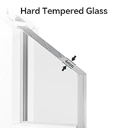 1 Pack Shed Window 14" x 21" Flush Mount Window