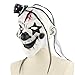 Halloween Mask, Horrific Demon Adult Scary Clown Mask Halloween Party Costume Decorations Creepy Latex Mask