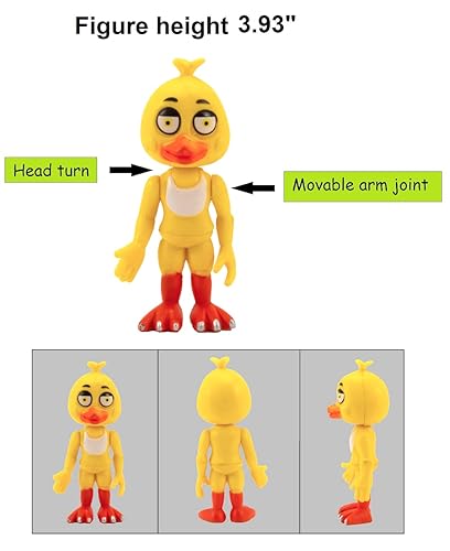 NA Toysvill FNAF Action Figures (Set of pcs) Inspired by Five