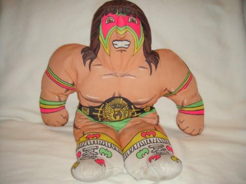 Amazon Com Vintage Tonka Wwf Ultimate Warrior Wrestling Buddies