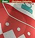 Sunlit Red Holiday Star Ornaments and Snowflake Christmas Ball Christmas Shower Curtain Fabric Decorations Festive Window Curtain Home Decor Tapestry