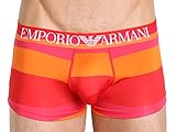 Emporio Armani Color Block Microfiber Trunk Red