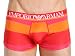 Emporio Armani Color Block Microfiber Trunk Red