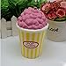 Slow Rising Squishies Jumbo, Popcorn Scented Squeeze Easter Stress Relief Toy(Color Random) (Popcorn)