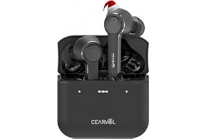 Cearvol OTC Hearing Aids with Bluetooth for Seniors with App Control iOS/Android, 36H Battery Life & Quick Charge, Noise Reduction for Mild to Moderate Hearing Loss, Black