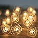 VSL#3 Battery Operated String Lights Cat 20 Count with Timer 6 Hour On and Auto Shut-Off Timer Control 8 Feet LED Christmas Lights Outdoor for Anniversary Wedding Birthday Party(CAT)