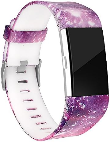 RedTaro Replacement Bands Compatible with Fitbit Charge 2, Fitbit Charge 2 Accessories Wristbands with Special Floral Edition