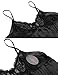 Avidlove Womens Nightgown Sexy Lingerie Sleepwear Satin Lace Full Slip