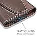 Premium Horizontal Leather Case, LUXMO Genuine Leather Pouch Holster with Magnetic Closure and Belt Clip for iPhone 8 Plus 7 Plus 6s Plus 6 Plus Galaxy S6 S7 Edge (Brown)