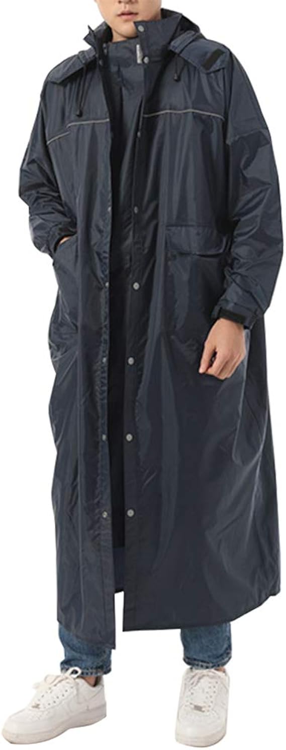 Amazon Goshopping レインコートメンズ 自転車 カッパ レディース 雨具 ポンチョ原付用 ロング丈のおしゃれな レインポンチョ 多機能 完全防水 防風 耐久性豪雨 梅雨対策 匂いなし リュック対応 インウェア男女兼用 収納袋付き レインコート ポンチョ 通販